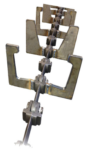 Buchsenförderketten für die Schwermetallindustrie